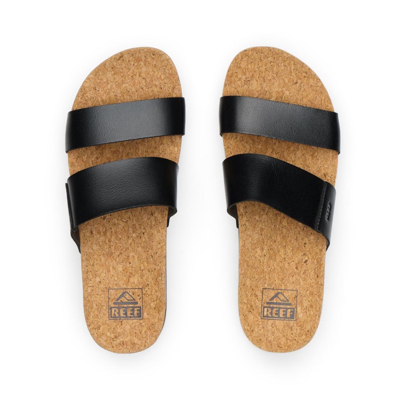Reef Cushion Vista Hi Women's Sandals Black - 8 Medium - Image 4